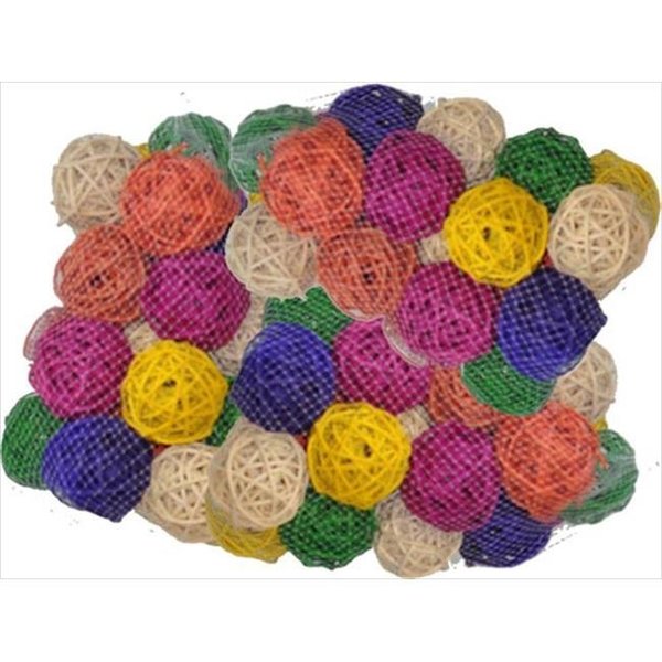 A&E Cage A&E Cage HB46568 Colored Vine Balls; 1.5 In. - 100 Pack HB46568